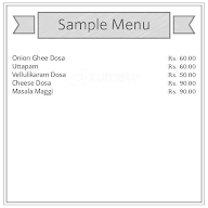 Varshini Tiffins menu 1