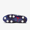 jordan retro 6 g white/varsity red/midnight navy