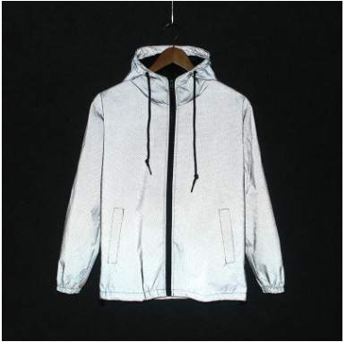 Title 3, Korean Mens Luminous Mesh Hooded Windbreaker J...