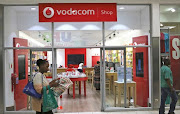 A Vodacom outlet in Johannesburg. Picture:  REUTERS/SIPHIWE SIBEKO