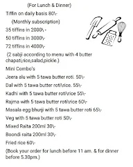 Food Yummies menu 4