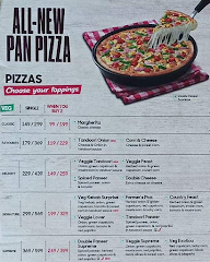 Pizza Hut menu 1