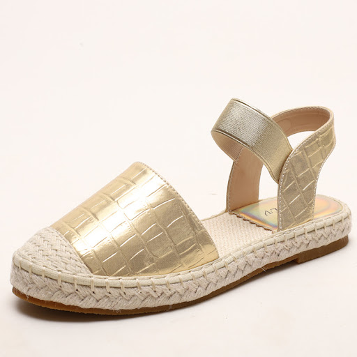 Title 4, Fishermans Baotou Womens Soft-soled Straw Wov...