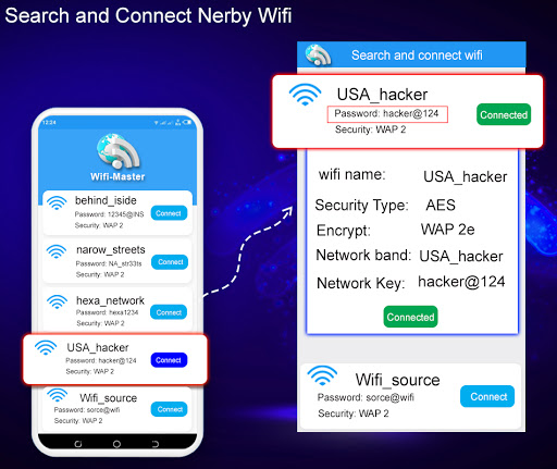 Screenshot WiFi Password Show-WiFi Master