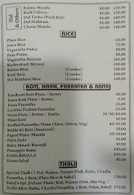 Balaji Vegetarian Paradise menu 3