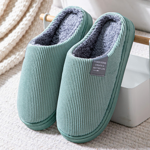 Title 10, Non-slip Plus Velvet Cotton Slippers for superi...