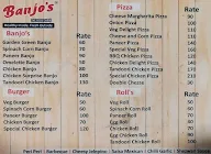 Banjo's The Food Chain menu 2