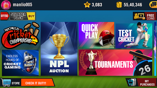 World Cricket Championship 2 Mod Apk 2.9.3 (Unlimited Money/Coins) 1