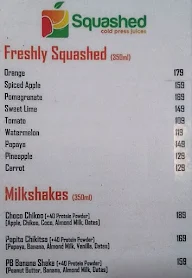 Squashed menu 4