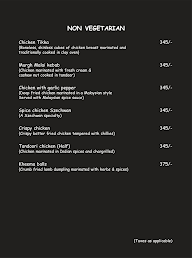 Mafia Bar menu 1