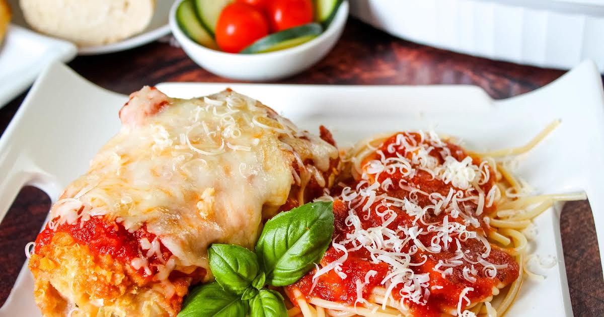 Stuffed Chicken Parmesan | Just A Pinch Recipes