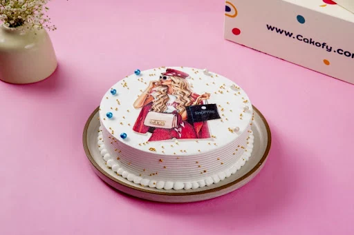 Shopping Queen In Style Cake