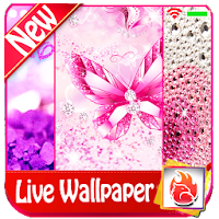 Pink glitter Live Wallpaper 2019 Pink glitter LWP