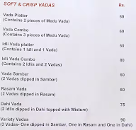 Tanjore Coffee House menu 2