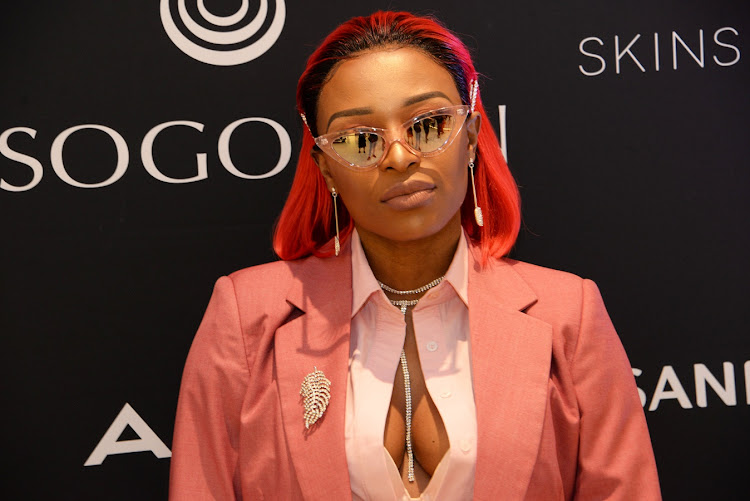 DJ Zinhle has given fans a glimpse of her home on occasion.