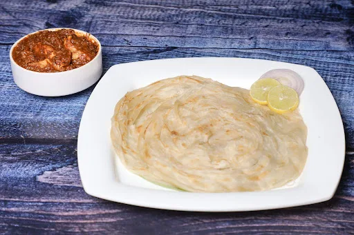 Parotta [2 Pieces] With Chicken Roast Combo