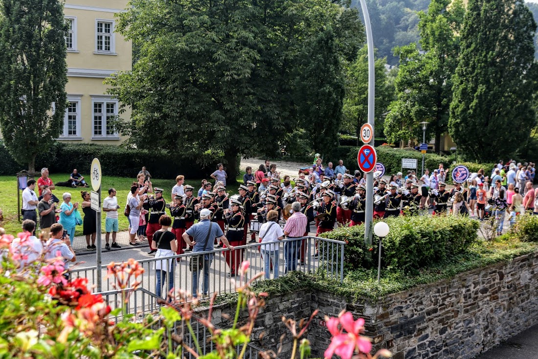 Парад цветов Blumencorso в Бад Эмсе - август 2017