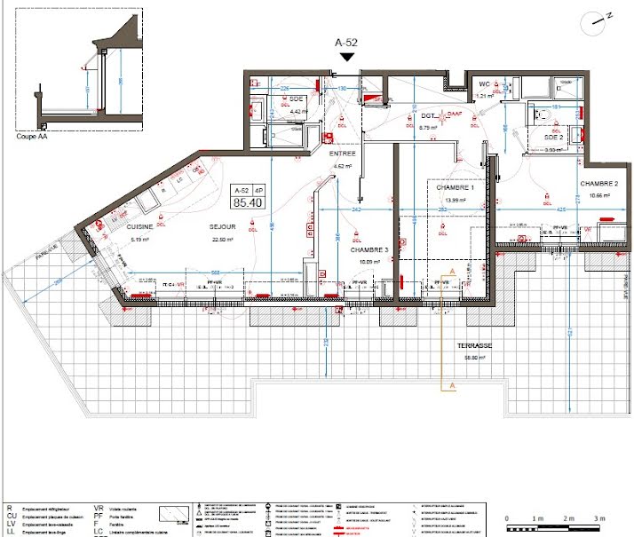 Vente appartement 4 pièces 85.4 m² à Cormeilles-en-Parisis (95240), 599 000 €