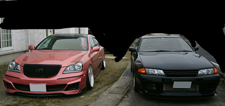 クラウンマジェスタのご近所さん・コラボ・ＧＴＲ32に関するカスタム事例の投稿画像2枚目