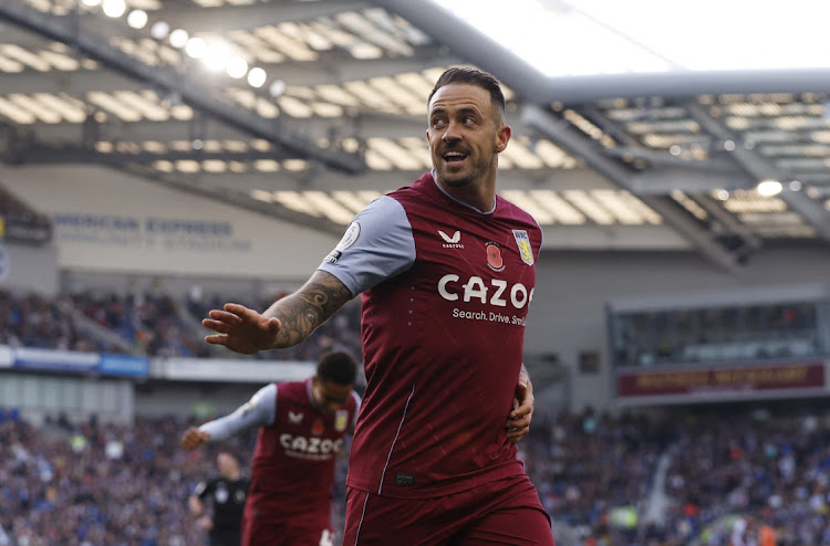 Aston Villa’s Danny Ings celebrates scoring their second goal against Brighton & Hove Albion in Brighton, Britain, November 13 2022. Picture: ANDREW COULDRIDGE/ACTION IMAGES/REUTERS