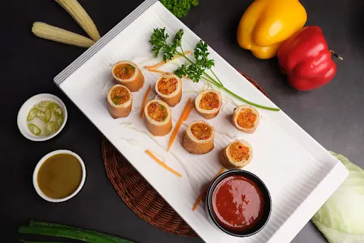 Veg Spring Roll [6 Pcs ]