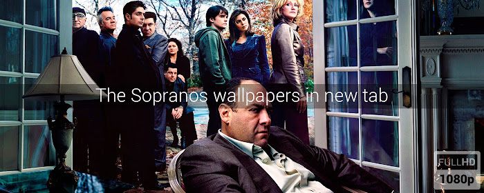 The Sopranos Wallpapers New Tab marquee promo image