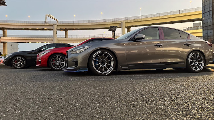 スカイラインのV37スカイライン・プチオフ・大黒PA・9月もよろしくお願いします。・37SKYLINE全国MTに関するカスタム事例の投稿画像1枚目
