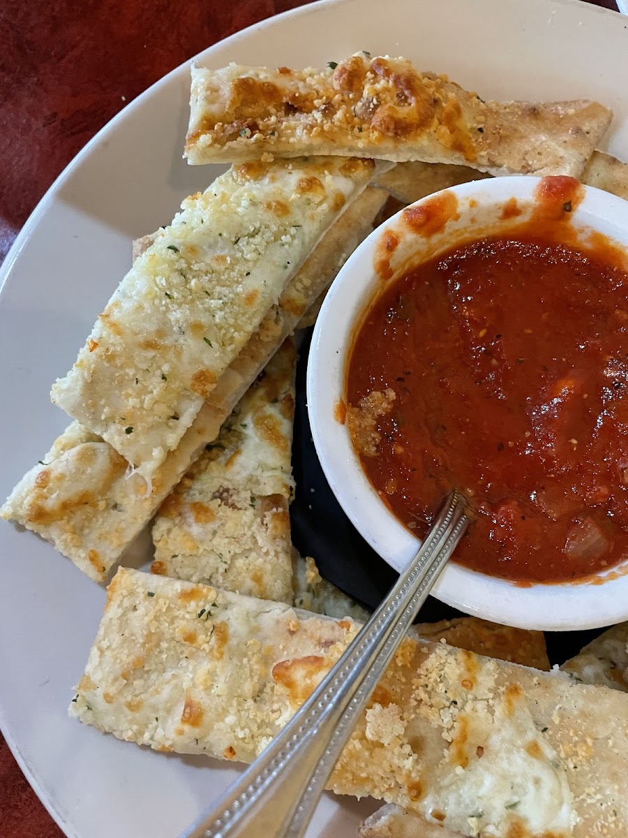 Gluten free breadsticks