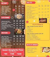 M Pizzeria menu 1