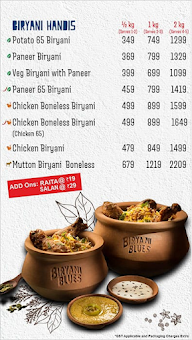 Biriyani Bluez menu 3