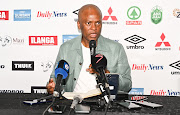 Sandile Zungu, President of AmaZulu FC during the DStv Premiership 2023/24 press conference for AmaZulu at Moses Mabhida Stadium in Durban on 5 June 2023.