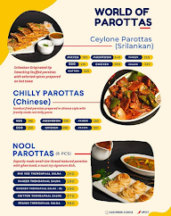 Pondy Parattos menu 5