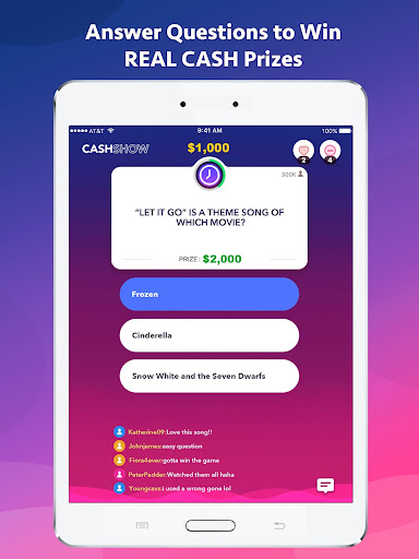 Cash Show - Win Real Cash!