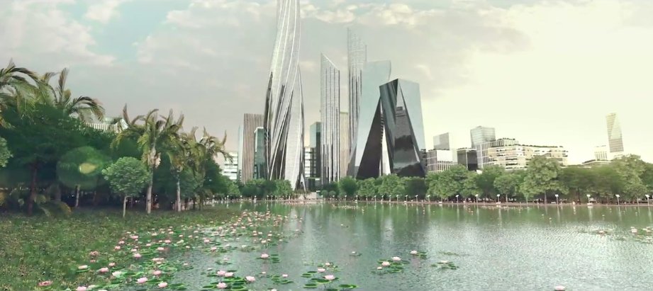 The vision for New Clark certainly sounds utopian.