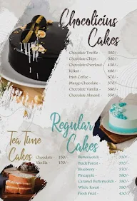 Cakeman menu 3