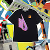 nike “pop the street” collection t-shirt black