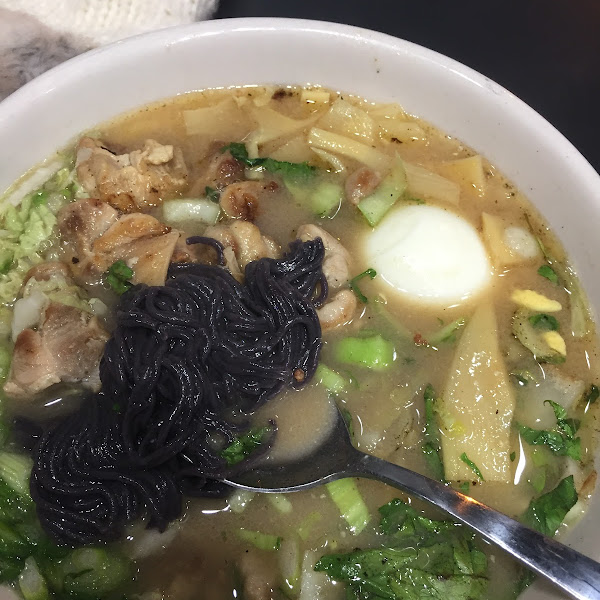 chicken miso soup with gluten free ramen