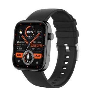 Smartwatch Sportowy z Pulsometrem, Krokomierzem, Wodoodporny, Pełny Ekran. Monitoruj swoje tętno i aktywność podczas treningów.