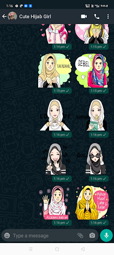 WAStickerApps : Hijab Sticker for WhatsApp