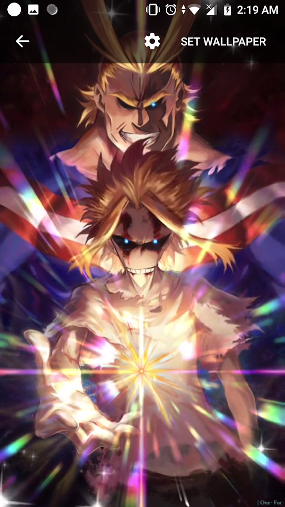 All Might Live Wallpaper Latest version Apk Download - com.animexs.all