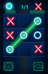 Download Tic Tac Toe Glow: 2 Player XO on PC with MEmu