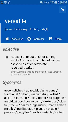 Offline English Dictionary - Learn Vocabulary, TTS