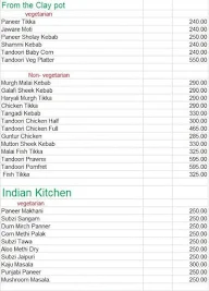 Guntur Ruchulu menu 2