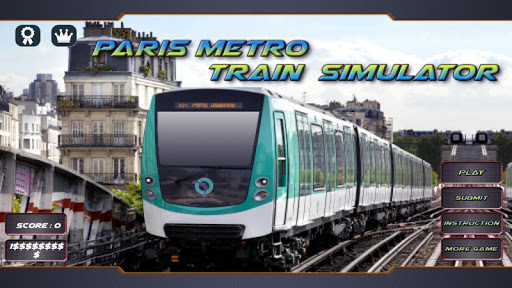 Paris Metro Train Simulator