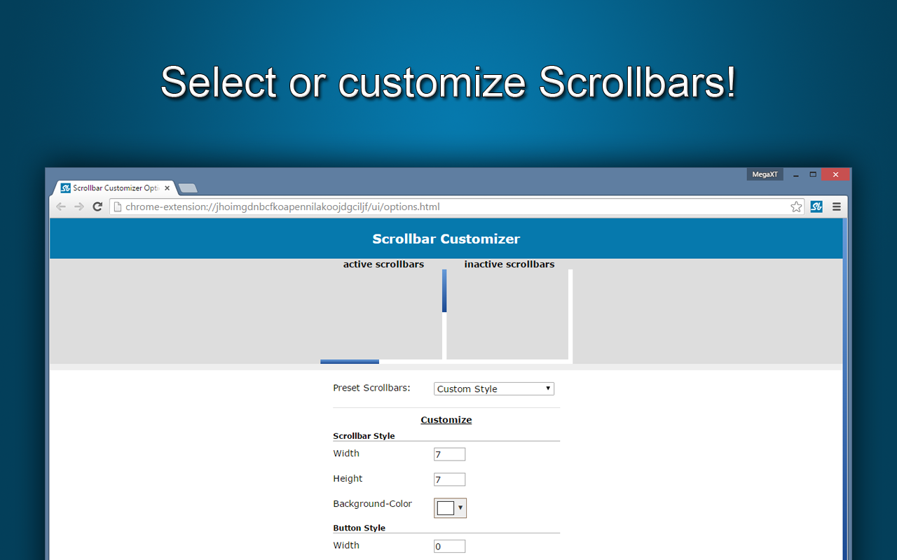 Scrollbar Customizer Preview image 4