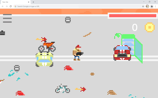 Pixel Zombie Shooter Game