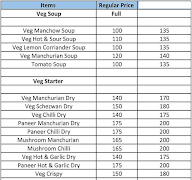 Cafe Malgudi menu 6