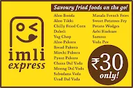 Imli Express menu 1