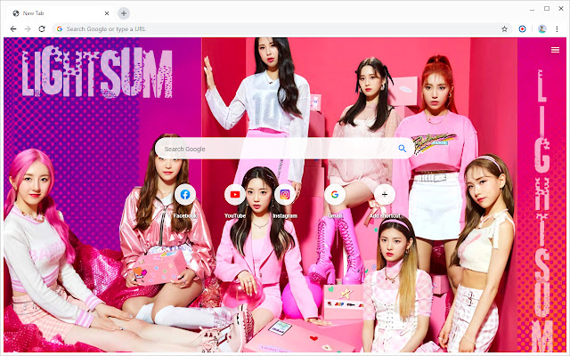 Lightsum Wallpapers New Tab