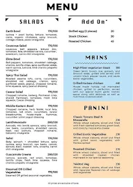 Heal- Healthy Eating And Living menu 1